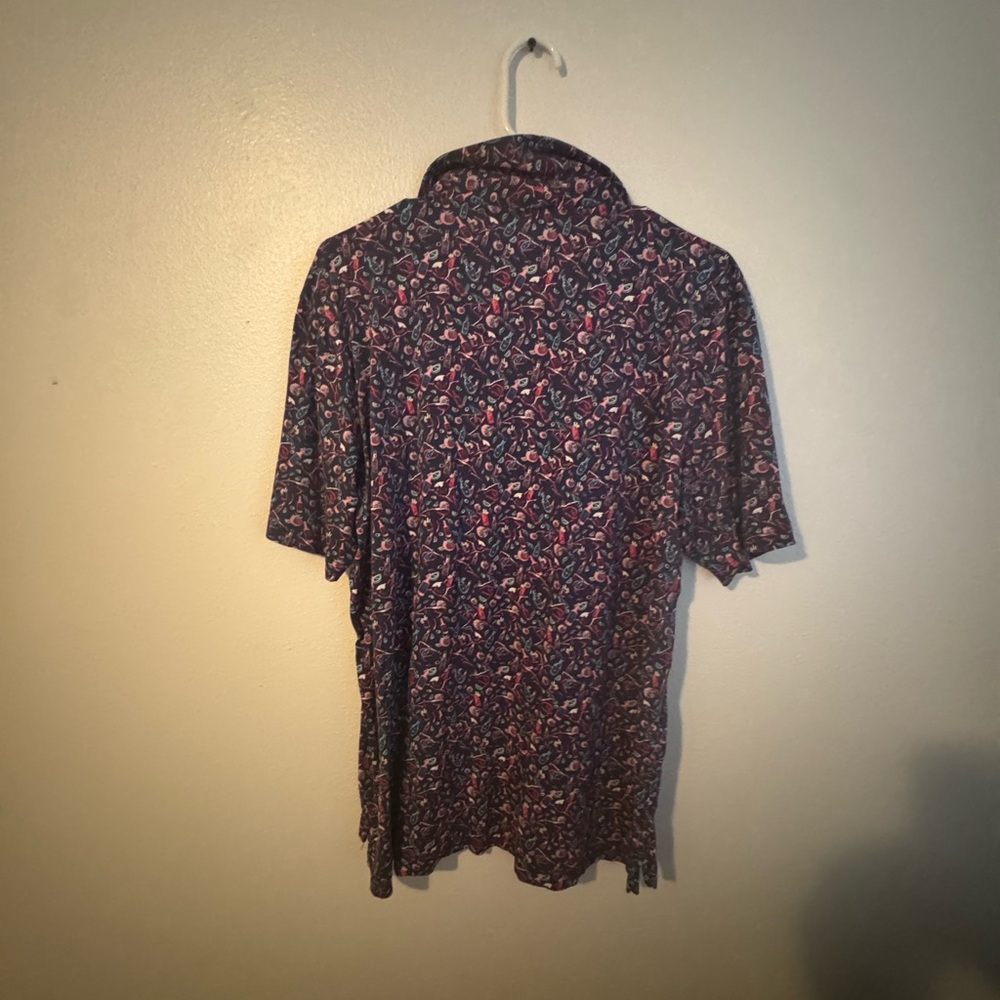 Men's Multicolor Patterned Shirt - Picture 3 of 4